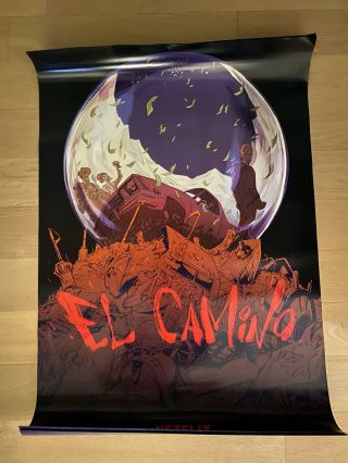 Nycc 2019 El Camino Breaking Bad Exclusive Poster
