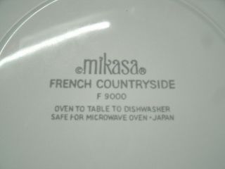 Mikasa FRENCH COUNTRYSIDE White Set of 4 - 10 7/8 