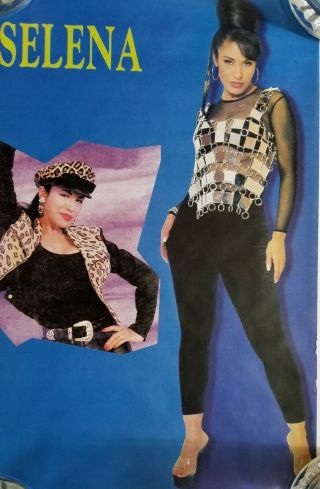 Selena Quintanilla Mini Mexico Street Poster,  2 Poses