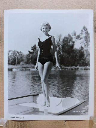 Barbara Ruick Full Leggy Swimsuit Pinup Portrait Photo 1956 Carousel 5