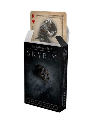 Officially Licensed The Elder Scrolls V Skyrim Pack Of Playing Cards Deck
