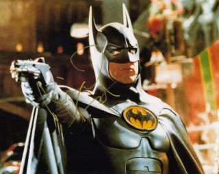 Michael Keaton Bruce Wayne,  Batman Signed Autograph 8x10 Photo