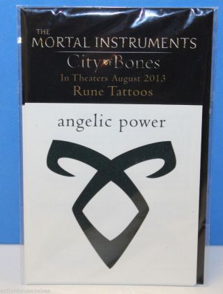 The Mortal Instruments: City Of Bones - Movie Promo Rune Tattoos - Set Of 5