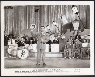 Bob Crosby Big Band Ray Bauduc Drummer Vint Orig Photo Bandleader Jazz Musicians