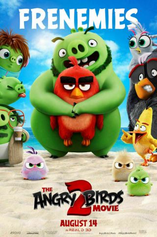 The Angry Birds 2 Movie Frenemies Mini Movie Poster 17 " X 11.  5 " -