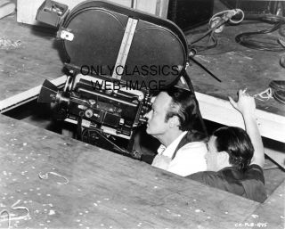 1941 Orson Welles Citizen Kane Directs Low Shot Movie Camera Filming 8x10 Photo