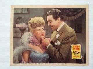 Us Lobby Card - Coney Island (1943) - Betty Grable / George Montgomery (7)