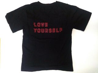 Bts Love Yourself World Tour Official T - Shirt Made In Korea