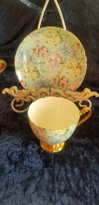 Shelley England Melody Teacup And Saucer