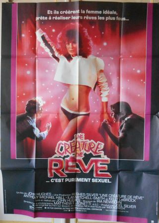 Weird Science 47x63 French 1985 Kelly Le Brock
