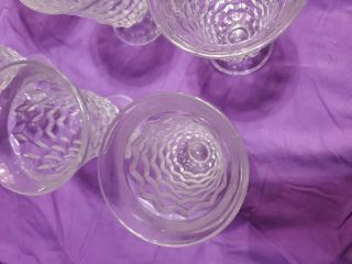 Set Of 10 Fostoria American Clear Flared Rim Crystal Water Iced Tea Goblets