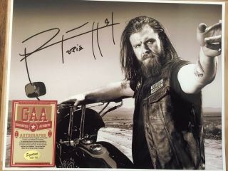 Ryan Hurst " Opie " Sons Of Anarchy Soa Samcro Signed 8x10 Photo Autograph