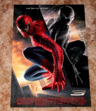 Spider - Man 3 Movie Poster Mini One Sheet Maguire Kirsten Dunst Sam Raimi