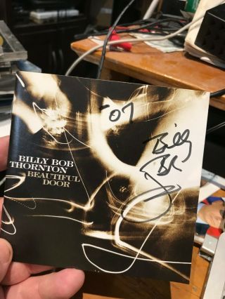 Billy Bob Thornton Autographed Signed Cd Door Rock Memorabilia