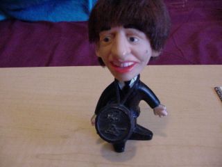 Beatles Ringo Starr 1964 Remco Doll With Drum