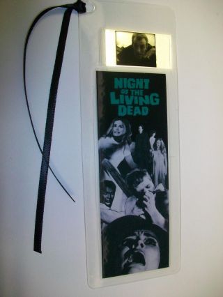 Night Of The Living Dead Movie Film Cell Bookmark - Memorabilia Poster Dvd