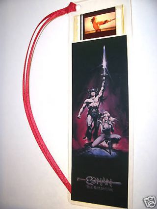 Conan Barbarian Arnold Movie Film Cell Bookmark