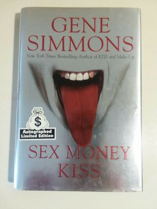 Gene Simmons Signed Sex Money Kiss Limited Edition 1/1