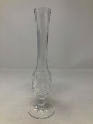 Waterford Crystal Lismore Footed Bud Flower Vase 9 1/4 "