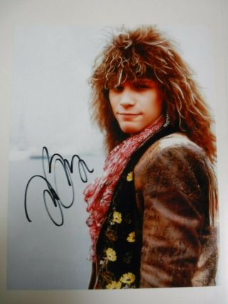 Jon Bon Jovi Signed Photo