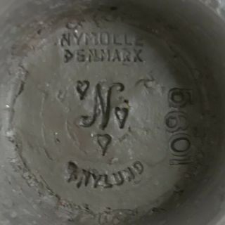 GUNNAR NYLUND Bowl Signed Nymölle / Nymolle Denmark 7