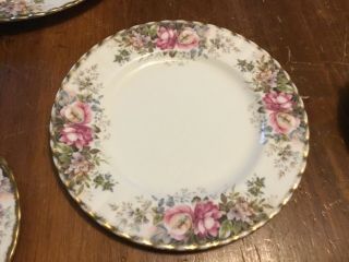 Royal Albert Autumn Roses Bone China 5 Piece Place Setting Made in England 5