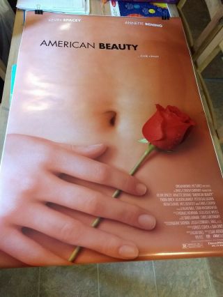 American Beauty 1999 Movie Poster 27x40 Rolled Us 1 Sheet,  Double - Sided