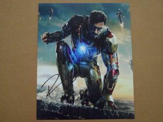 Robert Downey Jr.  8x10 Signed Photo Autographed - " Iron Man / Endgame "