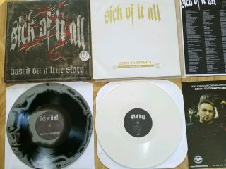 Sick Of It All 2 Records Nyhc Madball Cro - Mags Agnostic Front Hatebreed Slayer