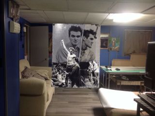 Huge 43x30 Morrissey Vinyl Banner Poster The Smiths Art Music Joy Division