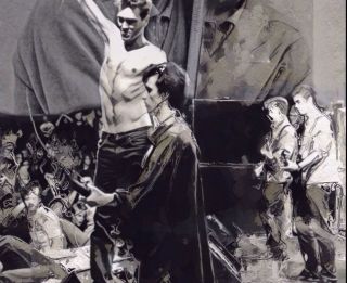 HUGE 43x30 MORRISSEY Vinyl Banner Poster the Smiths Art Music joy division 4