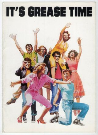 1978 " Grease " Movie Musical Promotional Folder: " It 