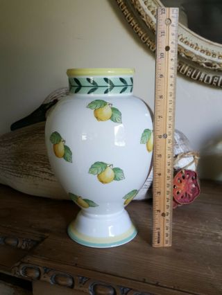 Villeroy & Boch,  French Garden Fleurence Lemon Rare Vase Large