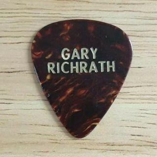 Reo Speedwagon Gary Richrath Guitar Pick " Life As We Know It " Concert Tour 1987