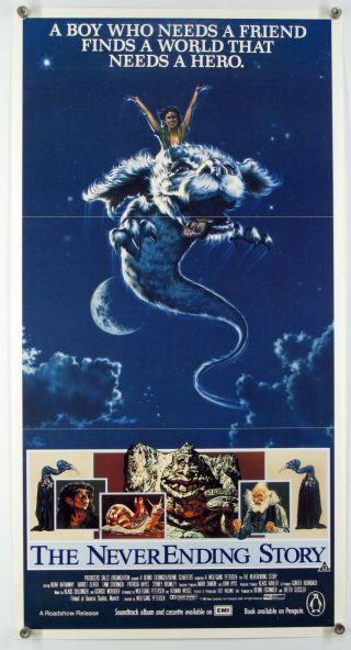 The Neverending Story Noah Hathaway Wolfgang Petersen Fantasy Aus Daybill 1984