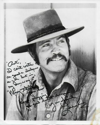 Lee Majors - - Signed 8x10 Photo (personalized To Art)