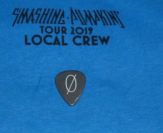 Smashing Pumpkins Crew Only T Shirt Xl Stage Guitar Pick 2019