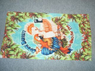 2014 Jimmy Buffett This Ones For You Concert Giant 32 " X 58 " Beach Towel