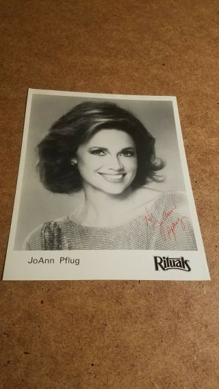 Joann Pflug Signed Autograph 8 By 10 Glossy Photo