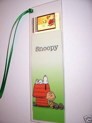 Snoopy Peanuts Movie Film Cell Bookmark Cinema Collectible Memorabilia