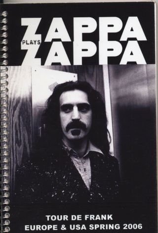 Zappa - Plays - Zappa - Tour - Itinerary