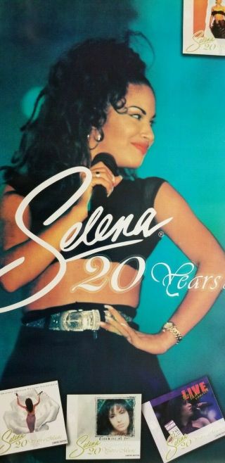 Selena Quintanilla Promo Poster " 20 Years Of Music "