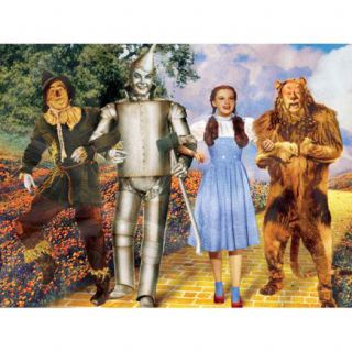 Wizard Of Oz " Best Friends " Canvas Artwork 6 X 8 Size - Westland Item 17250