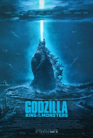 Godzilla King Of The Monsters 2019 D/s 2 Sided 27x40 " Us Movie Poster