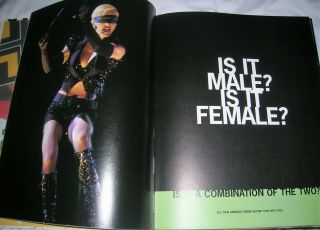 MADONNA The Girlie Show Tour Book First Edition 1994 w/ Promo CD Erotica Sex NM 2