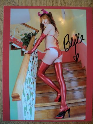 Bella Thorne Signed Autograph Photo 8 1/2 X 11 With