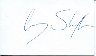 Craig Sheffer Autograph Actor In Teen Wolf & One Tree Hill Signed Card