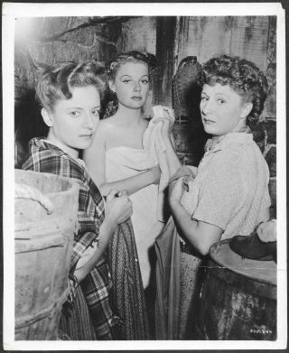 Ann Sheridan Judith Anderson 1940s Photo The Edge Of Darkness