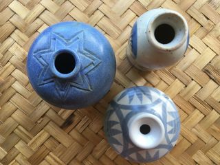 Vintage Mid Century Modern /hollywood Regency Ceramic Pottery / Bud Vase