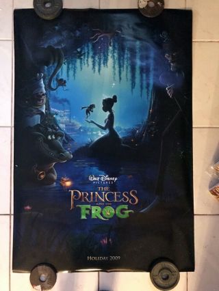 The Princess And The Frog 27 " X 40 " Disney D/s Movie Poster 2009